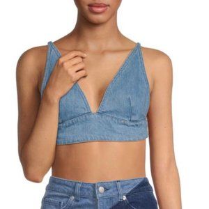 Ba&sh Denim Bralette